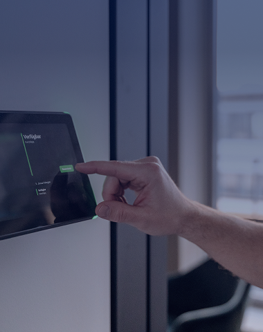 Smart authentication — operating a digital credential panel
